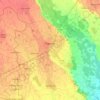 Топографическая карта Vigevano, высота, рельеф