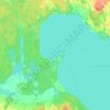 Топографическая карта Нарочь, высота, рельеф