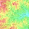 Топографическая карта Round Rock, высота, рельеф