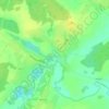 Топографическая карта Мошканы, высота, рельеф