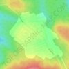 Топографическая карта Харанжино, высота, рельеф