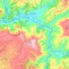 Топографическая карта Ribas de Sil, высота, рельеф