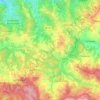 Топографическая карта Colli Verdi, высота, рельеф