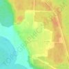 Топографическая карта Юркино, высота, рельеф
