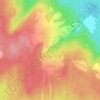 Топографическая карта Иванбеляк, высота, рельеф