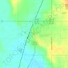 Топографическая карта Apache, высота, рельеф