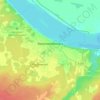 Топографическая карта Верхневилюйск, высота, рельеф
