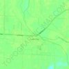 Топографическая карта Lake City, высота, рельеф