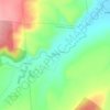 Топографическая карта Чеганлы, высота, рельеф