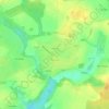 Топографическая карта Грозово, высота, рельеф