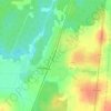 Топографическая карта Бычиха, высота, рельеф