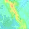 Топографическая карта Близница, высота, рельеф