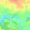 Топографическая карта Плюскаловцы, высота, рельеф