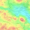 Топографическая карта Ыгдыр, высота, рельеф