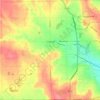 Топографическая карта Trotwood, высота, рельеф