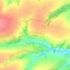 Топографическая карта Афонькино, высота, рельеф