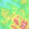 Топографическая карта Pomarance, высота, рельеф