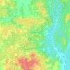 Топографическая карта Бегомльский сельский Совет, высота, рельеф