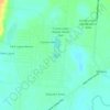Топографическая карта Crystal Lakes, высота, рельеф