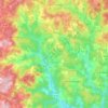 Топографическая карта Sornac, высота, рельеф