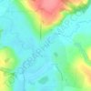 Топографическая карта Липцы, высота, рельеф
