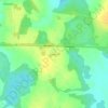 Топографическая карта Арефино, высота, рельеф