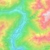 Топографическая карта Sonico, высота, рельеф