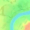 Топографическая карта Сунтар, высота, рельеф