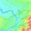 Топографическая карта Айрум, высота, рельеф