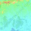 Топографическая карта Katingan, высота, рельеф