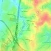 Топографическая карта Ellen Grove, высота, рельеф