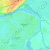 Топографическая карта Зауральная роща, высота, рельеф
