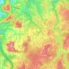 Топографическая карта Shady Spring, высота, рельеф