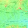 Топографическая карта Janjgir-Champa, высота, рельеф