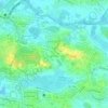 Топографическая карта Antang, высота, рельеф
