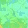 Топографическая карта Черноручье 2, высота, рельеф