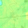 Топографическая карта Simonton, высота, рельеф