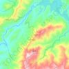 Топографическая карта Englan, высота, рельеф