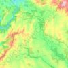 Топографическая карта Xermade, высота, рельеф