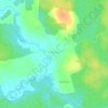 Топографическая карта Понизовье, высота, рельеф