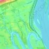 Топографическая карта Enola, высота, рельеф