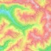Топографическая карта Valfurva, высота, рельеф