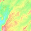 Топографическая карта Perpétuo Socorro, высота, рельеф
