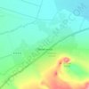Топографическая карта Иволгинск, высота, рельеф