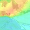 Топографическая карта Горный Шумец, высота, рельеф