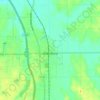 Топографическая карта Scottsburg, высота, рельеф