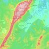 Топографическая карта Bolani, высота, рельеф