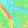 Топографическая карта Portland, высота, рельеф