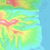 Топографическая карта Faaone, высота, рельеф