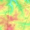 Топографическая карта Первомайский, высота, рельеф